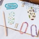 thumbnail image 3 of Paquete de 20 Clips de Papel Acrílicos para Sublimación, Tamaño Jumbo de 10 X 5 cm, para Oficina, Hogar, Escuela, Bricolaje., 3 of 6