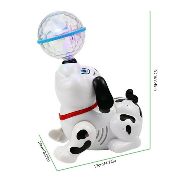 Top Ball Sea Puppy juguete eléctrico giratorio eléctrico Musical cantando perro juguete regalos de Navidad para amigos y niños