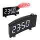 thumbnail image 4 of Reloj De Alarma Digital LED 180 En La Pared De Techo USB Despertador De Potencia Para El Dormitorio Para Niños Durmientes Pesados ​​​​ancianos, 4 of 7