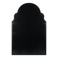 thumbnail image 4 of Kate and Laurel Hogan Farmhouse Framed Arch Fabric Pinboard, 24 x 36, Black, Decorative Bulletin Board with Moroccan Arch and Linen Fabric Pinning Surface for Wall, 4 of 7