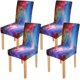 thumbnail image 1 of ABPHQTO Funda protectora para silla de espacio galáctico, funda protectora para asiento para comedor, Hotel, boda, fiesta, juego de 4, 1 of 4