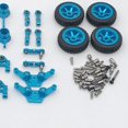 thumbnail image 4 of de dirección delantero y trasero, brazos oscilantes, Kits de actualización de neumáticos para 1:28 P929 P939 K969 K979 K989 RC Coche Azul CUTICAT Piezas de actualización de vehículos de coche RC, 4 of 6