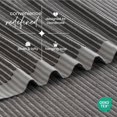 thumbnail image 5 of Martex Restore Toalla De Baño Con Rayas Esculpidas – Suave Absorbente Que Absorbe La Humedad Y De Secado Rápido – Ligera Para Uso Diario – Sensación Cómoda Con Práctico Lazo Para Colgar – 30" X 56" –, 5 of 5