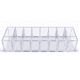 thumbnail image 1 of Contenedor Organizador Bolsas Té Cocina Caja De 8 Divisiones, TRANSPARENTE, 1 of 5