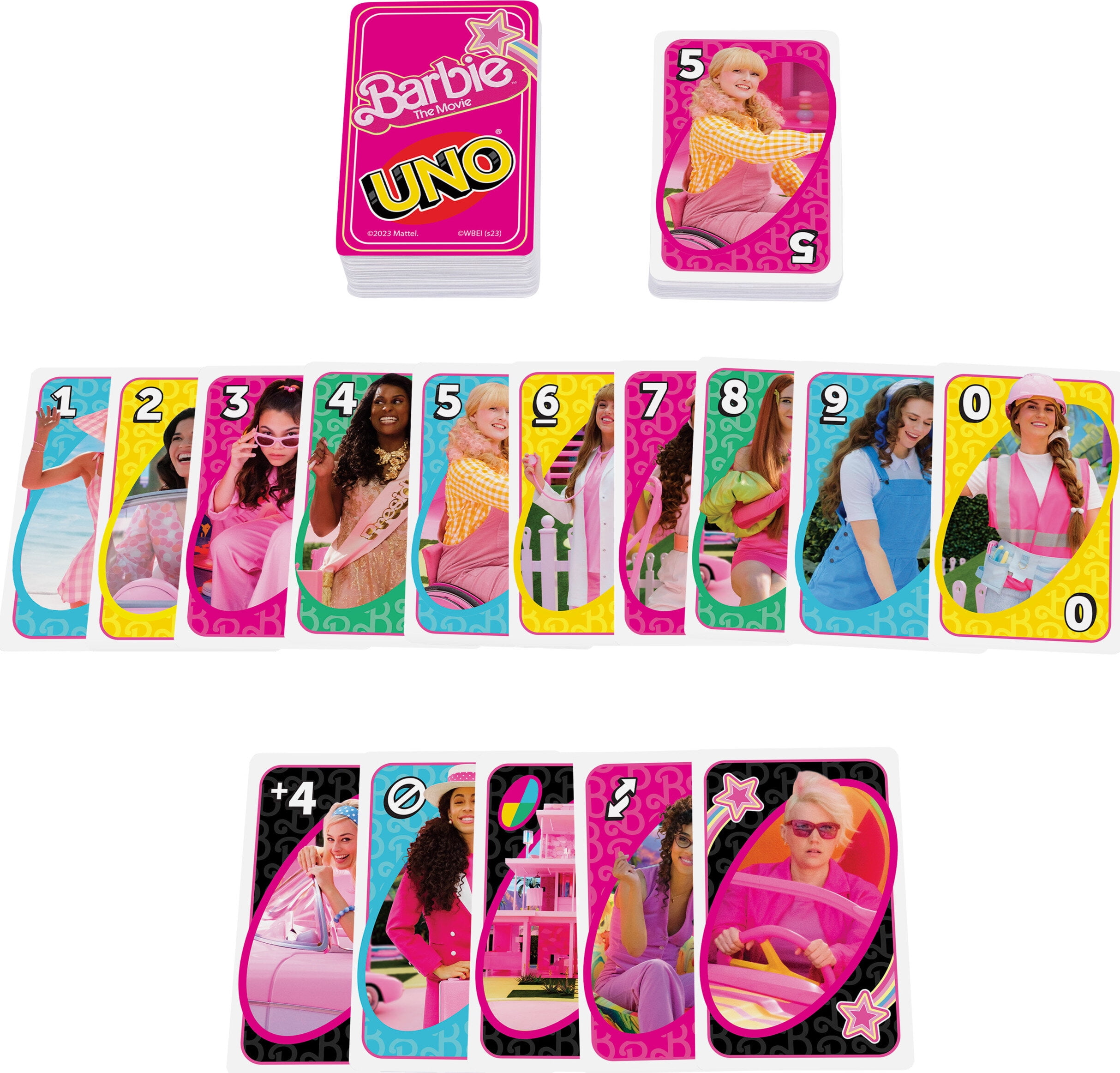 Uno Barbie Cards Jogo De Cartas Para Crianças em Promoção na Americanas