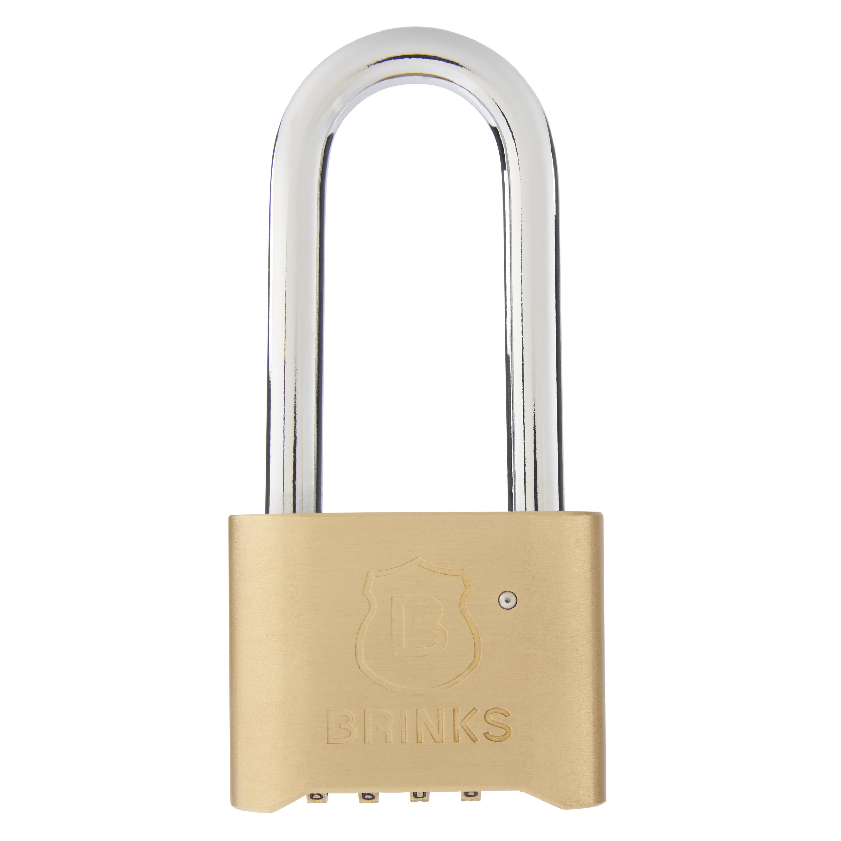 Brinks Solid Brass 50mm Resettable Combination Padlock with 2in Shackle - image 2 of 6