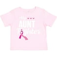 thumbnail image 3 of Inktastic Breast Cancer Awareness My Aunt is a Fighter Boys or Girls Toddler T-Shirt, 3 of 5