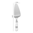 thumbnail image 2 of Fnochy Stainless Steel Cake Slicer, Cake Cutter, Pie Server, Pizza Spatula, Dessert Knife - Effortless Serving with Serrated Edges for Weddings & Parties - Durable & Stylish Kitchen Tool, 2 of 6