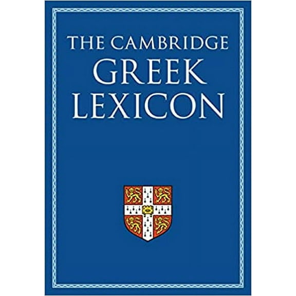 The Cambridge Greek Lexicon 2 Volume Hardback Set (Other)