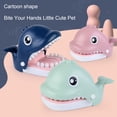thumbnail image 3 of Cute Whale Window Box Finger Biting Toy, Tooth Extraction Parent-child Game, Children's Trick Toy Color Shipped Randomly. One Of , Green Or Blue, 3 of 8