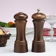 thumbnail image 2 of Chef Specialties 6 Inch Elegance Walnut Pepper Mill and Salt Shaker Set, 2 of 4