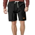 thumbnail image 3 of Men's Casual Shorts - Workout Shorts Men Casual Running Casual Work Flat Front Shorts Men Fashion Sports Shorts Mens Gym Shorts with Pockets, 3 of 9