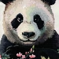 thumbnail image 6 of WYYP Panda Bear Flowers Kawaii Round Tablecloth 100% Polyester Fiber Outdoor Fitted White, 6 of 8
