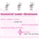 thumbnail image 2 of Extensiones de pestañas Ruairie Lash Clusters, 96 unidades, rizo en C de 9 a 11 mm, 2 of 6