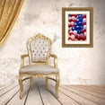 thumbnail image 3 of Kaveney, Wendy 11x14 Gold Ornate Wood Framed with Double Matting Museum Art Print Titled - Indiana, Carmel Patriotic balloons on July 4th, 3 of 4