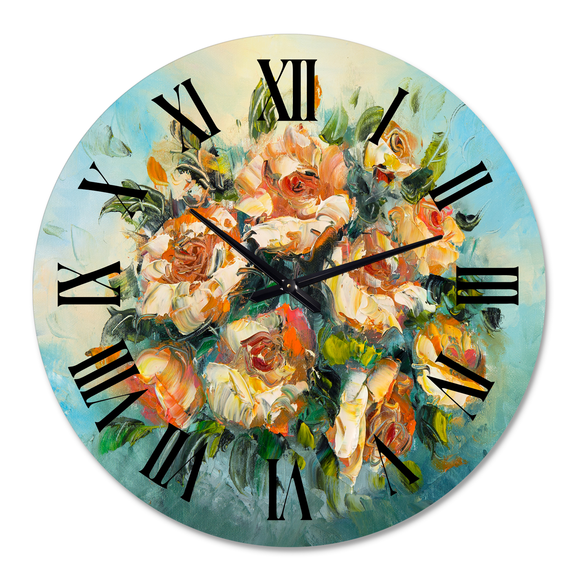 Designart 1 in Quartz Traditional Wall Clock