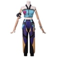 thumbnail image 5 of New K-pop Demon Hunter Group Cosplay Costume Lumi Mila Zoe Full Set Street Style Anime Role Play Outfit, 5 of 5