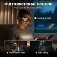 thumbnail image 6 of Rechargeable LED Headlight Glasses with Motion Sensor,LED Glasses Rechargeable Headlight Glasse with Motion Sensor & Touch Control, 6 of 7
