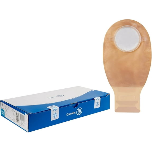 Natura   Drainable Pouch withvisiClose and filter, Transparent, Standard 70mm, 2 3/4 Part No. 416422 Qty 10 Per Box by Litian