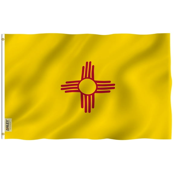 ANLEY 3x5 Foot New Mexico State Flag - New Mexico NM Flags Polyester