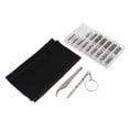 thumbnail image 3 of Kit de reparación de gafas de terre con tornillos 1000 Uds.con paño de limpieza para almohadilla nasal, 3 of 8