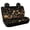 Flower, variant on CHAQLIN Car Back Seat Covers for Car Interior Automotive, Jungle Leopard 2 Pieces Rear Bench Seat Covers Soft Durable