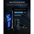 thumbnail image 5 of Velox Wireless Pro - MagSafe Compatible Dash & Windshield Car Mount Phone Holder - Blue (Car Charger Included), 5 of 8