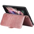 thumbnail image 2 of Galaxy Z Fold 3 5G Case with S Pen Holder,Detachable 2 in 1 Magnetic Galaxy Z Fold 3 Wallet Case,PU Leather 4 Credit Card Slots & Wrist Strap Back Case for Samsung Galaxy Z Fold 3 5G,Rosegold, 2 of 14