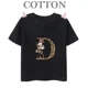 thumbnail image 3 of Camiseta de algodón con letras del alfabeto A a G de Disney Mickey, camisetas informales de moda de verano para niños y niños, camisetas de manga corta con cuello redondo, 3 of 5