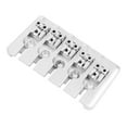 thumbnail image 4 of 5 String Electric Bass Guitar Saddle Set with 5 Screws Wrench Repair Parts, 4 of 12