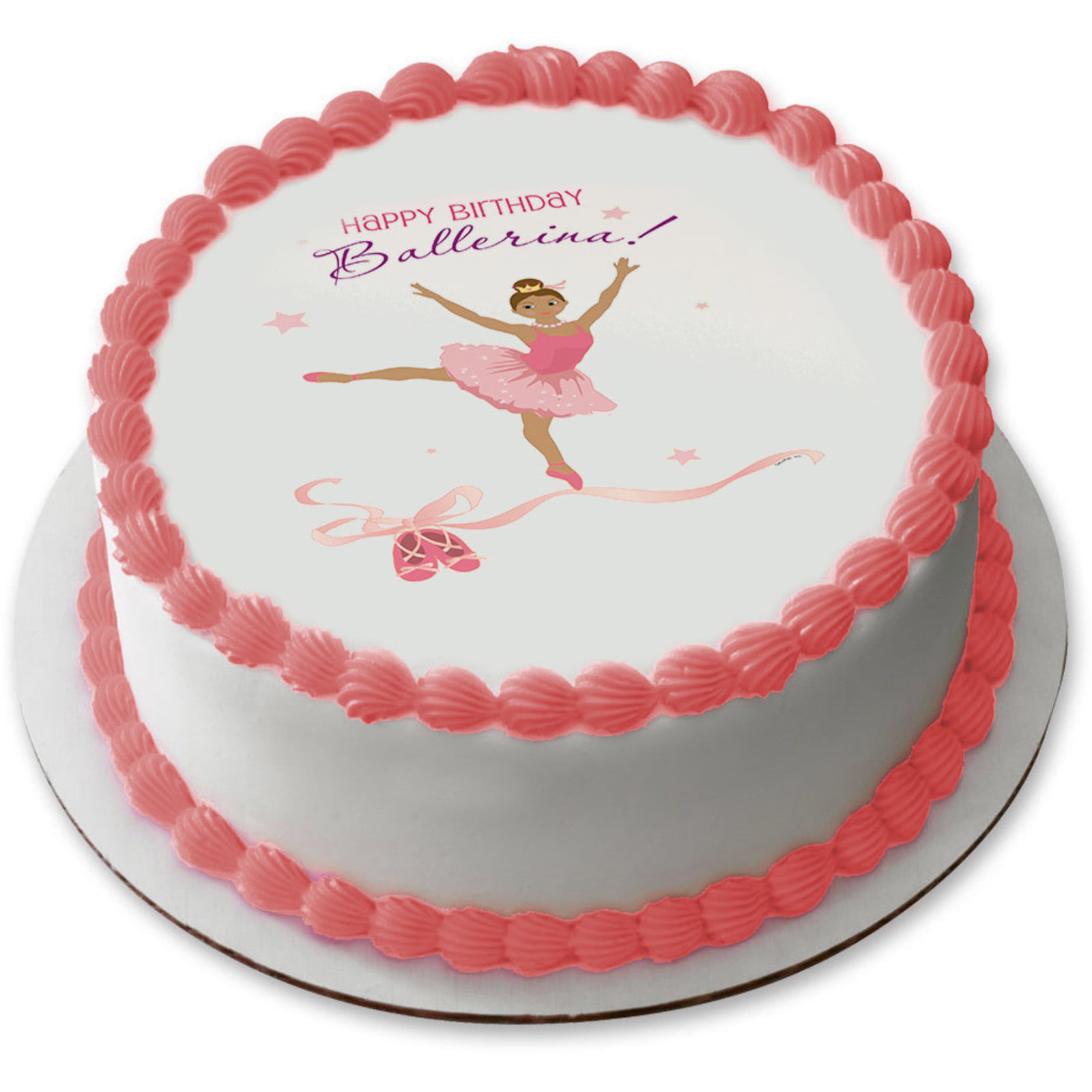 Edible Personlised Ballerina Cake Topper Cake decoration Princess Dance