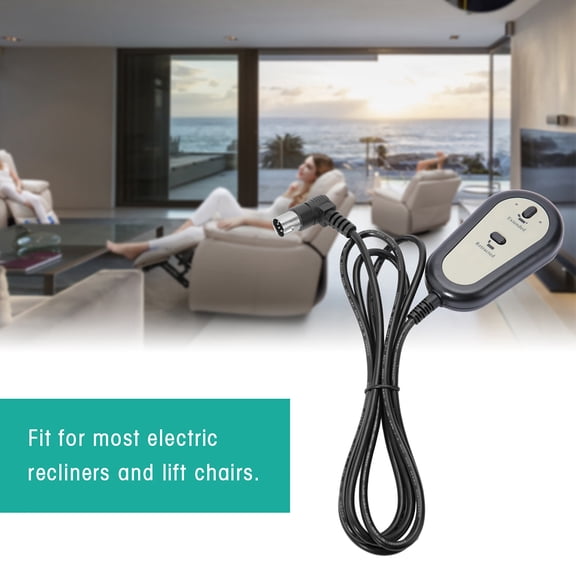Universal Chair Controller, Simple 2,Button Design For Power Lift  Recliner Chairs