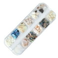 thumbnail image 1 of ziyahi Natural Conch Chip Sticker Set High Brightness Decals Kit Manicure Beauty Supplies 3 1Set, 1 of 6