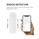 thumbnail image 5 of Ygjytge Tuya Seguridad Puerta Abierta Cerrada Detectores Alarma Sensor Vibración, 5 of 9