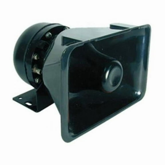 Audiopipe 100W 8 Ohm Horn Speaker, Black