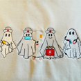 thumbnail image 4 of Ghost Doctor Halloween Embroidered Sweatshirt, 4 of 5