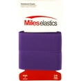 thumbnail image 1 of Miles Elastic Waistband Elastic, Braided Elastic, Strong Elastic, Elastic Sewing 1" (25,4 mm) by 5,46 Yards(5 Meter) Purple | Strong Woven Elastic/Machine Washable and Dryable | Oeko-TEX certificated, 1 of 2