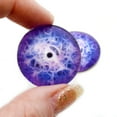 thumbnail image 2 of Mystical Purple Intertwining Fantasy Glass Eyes, 2 of 10
