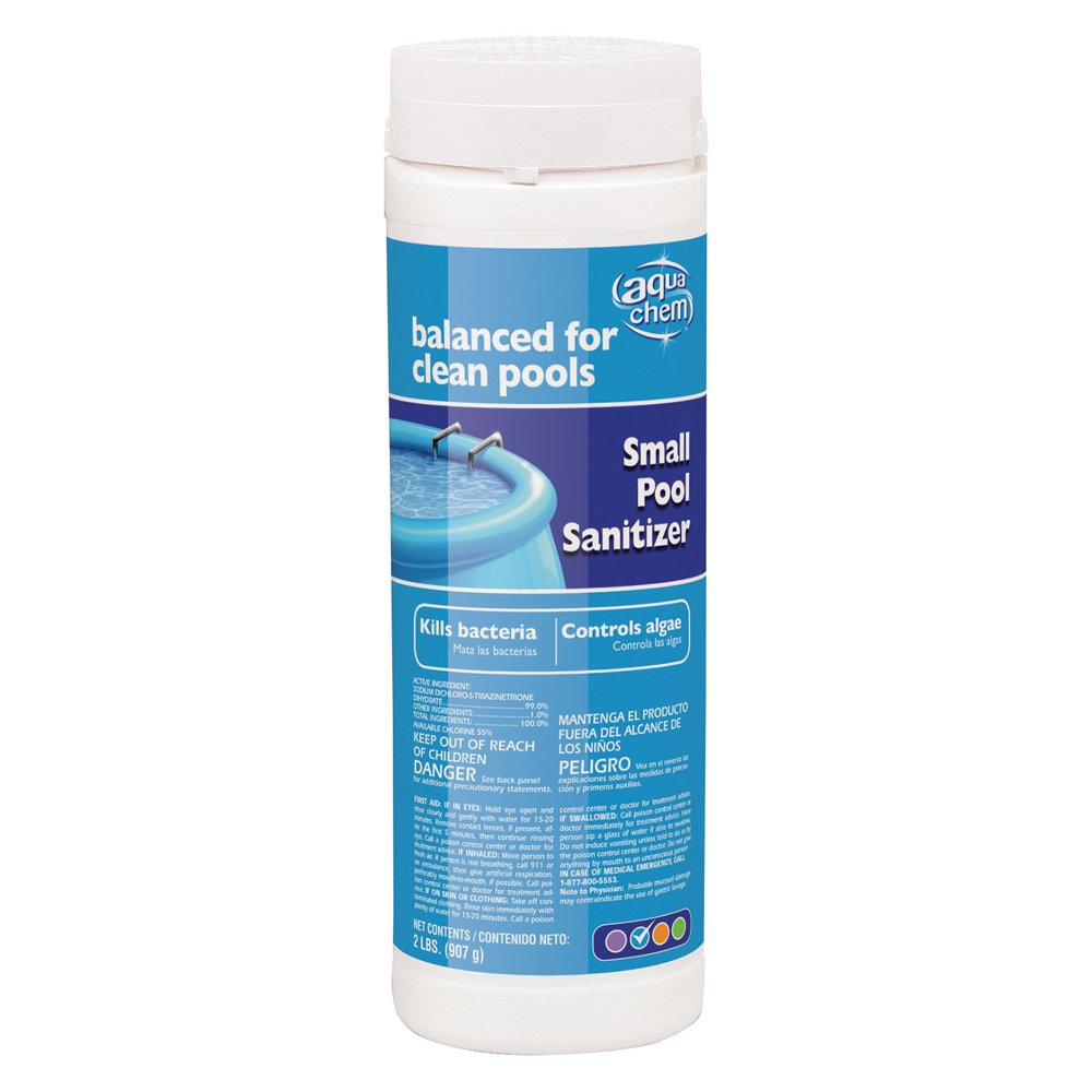 Aqua Chem 2 Lb. Small Pool Sanitizer for Swimming Pools