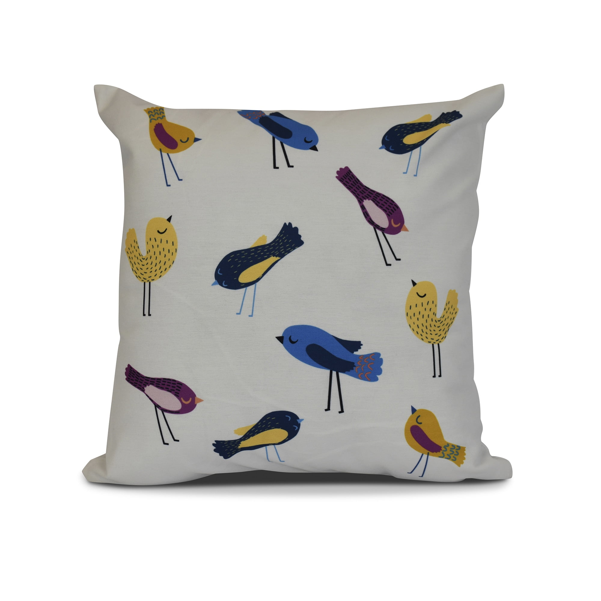Simply Daisy, Tweets, Animal Print Pillow