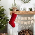 thumbnail image 3 of 20 Inches Christmas Stocking, Soft Velvet Xmas Tree Hanging Ornament, Christmas Stocking Decoration for Family New Year Holiday Party Mantel Fireplace Decor, Gift Filler Suffer Bag,1Pc,Red, 3 of 4