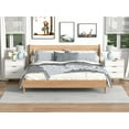 thumbnail image 2 of Eumyviv White Nightstand, Wood Beside Table with 3 Drawers Farmhouse Side Table for Bedroom Living Room, White H0148, 2 of 8