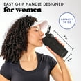 thumbnail image 3 of Fit & Fresh Shaker Bottle, Leak Proof 24 oz Sports Blender Bottle for Supplement Shakes, Black, 3 of 7