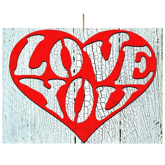 Designocracy 99733-O Love At First Sight Wooden Ornament