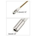 thumbnail image 3 of Unique Bargains 2PCS 170mm/ 6.69inch Flexible Fish Tape Replacement Leader Wire Cable Puller with Roller for 3mm Fish Tape Wire Threader, 3 of 3