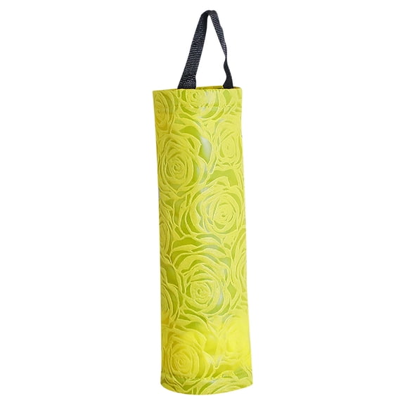 TOPRenddon Plastic Bag Holder Grocery Bags Holders, Wall Hanging Large Grocery Bag Storage Dispenser Shopping Bag Carrier Holder Organizer, Folding Recycling Garbage Bag Holder for Trash Bags