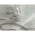 thumbnail image 3 of Ambesonne Kraken Quilted Coverlet 3 Pcs, Fish Octopus Circular, Queen Size, Dust Taupe, 3 of 4