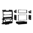 thumbnail image 2 of Metra 99-7428B Aftermarket Single DIN or Double DIN Radio Installation kit for Frontier/Xterra 2009-2012 with Tech Option - Black, 2 of 2