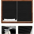 thumbnail image 4 of 1Pc Shades Self-adhesive Half Windows Nonwoven Folding Curtain Bathroom Balcony Living Room Balcony Curtains Pleated Blinds, 4 of 9