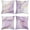Purple Marble, variant on Purple Gold Marble Throw Pillow Covers 18 x 18 Inch Modern Abstract Marble Texture Decorative Pillows Case Lilac Cushion Covers for Couch Sofa Bed Home Decor Set of 4